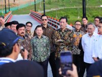 Menteri AHY Berkeliling IKN Bersama Presiden, Wapres RI, dan Menteri KIM Meninjau Embung hingga Sumbu Kebangsaan