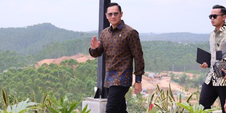Ikuti Sidang Kabinet Paripurna Perdana di IKN, Menteri AHY Kagumi Kemegahan Istana Garuda