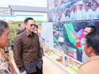 Menteri AHY Kunjungi Kantor Badan Bank Tanah di Penajam Paser Utara