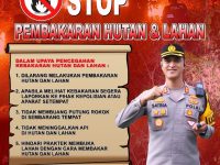 Kapolres Magetan Keluarkan Himbauan Kamtibmas, STOP Pembakaran Hutan dan Lahan