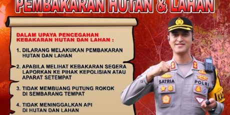Kapolres Magetan Keluarkan Himbauan Kamtibmas, STOP Pembakaran Hutan dan Lahan