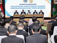 Gelar Sertifikasi Hakim Bersama MA, Menteri AHY Tekankan Pentingnya Kolaborasi untuk Hadirkan Keadilan bagi Masyarakat