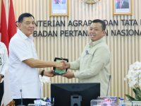 Diskusi dengan Menhan, Menteri Nusron akan Lakukan Penguatan Kerja Sama dalam Pengamanan Tanah Aset Negara hingga Ketahanan Pangan