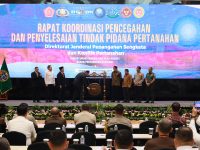 Menko Infra Buka Rakor Pencegahan dan Penyelesaian Tindak Pidana Pertanahan 2024