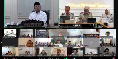 Beri Pengarahan ke Kanwil BPN Provinsi Papua Barat dan Sumatra Barat, Menteri Nusron Tekankan Perbaikan dalam Pelayanan