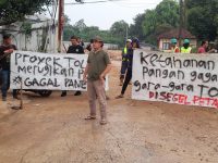 Ketahanan Pangan gagal akibat proyek tol, petani lakukan aksi bersama aktivis lingkungan