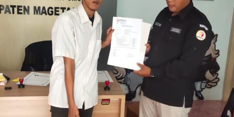 PSU Magetan, Tim Paslon 3 Dilaporkan Ke Bawaslu Terkait Sembako