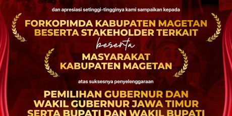 KPU Magetan Apresiasi Masyarakat Dan Stakeholder Yang Terlibat Pilkada 2024
