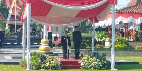 Upacara Hari Jadi Ke-350 Kabupaten Magetan, Bupati Nanik Sumantri: Komitmen Bersama Untuk Membangun Magetan Menjadi Lebih Baik
