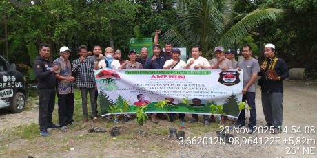 Hari Pohon Sedunia 2025, AMPHIBI Gelar Aksi Masyarakat Menanam Bersama di Sergei