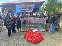 Amphibi Sumbar Salurkan Bantuan dan Bantu Pemulihan Pasca Galodo di Malalo Tanah Datar