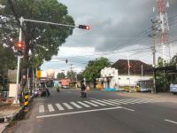Urai Kemacetan, Dishub Magetan Pasang Traffic Light Baru di Perempatan Takeran