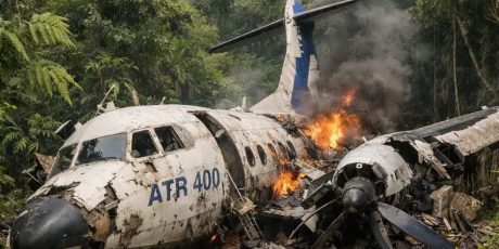 Ini Kronologi Pesawat ATR 42-500 Jatuh Terbakar
