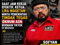 Saat Jam Kerja Main Game & TikTok, Ketua LIRA Magetan Desak Pemkab Tindak Tegas ASN