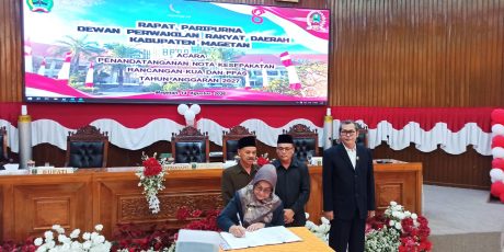 Penguatan Infrastruktur Ekonomi, DPRD-Pemkab Magetan Teken KUA-PPAS 2027