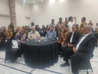 Pengukuhan Pokja News Room Jaga Desa SMSI, Hashim Tekankan Pentingnya Pers Lawan Hoaks