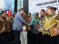 Pengukuhan Pokja Jaga Desa SMSI Jatim, Hasyim: Sampaikan Informasi Secara Utuh