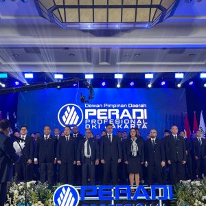 Pelantikan Pengurus DPD PERADI PROFESIONAL DKI Jakarta Berlangsung Sukses