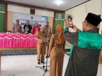 Pelantikan Kasi Pemerintahan Desa Sambirobyong, Kades Sukarna : Segera Beradaptasi Untuk Warga