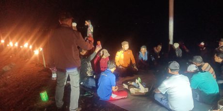 Gelar HUT ke-10 di Tanggul Lapindo, AMPHIBI Jatim Tekankan Kolaborasi Jaga Alam