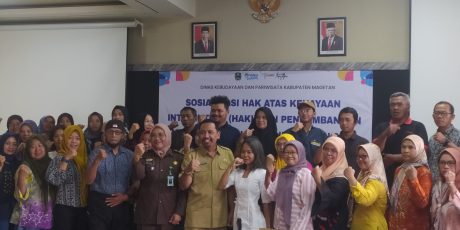 DISBUDPAR Magetan Gelar Sosialisasi HAKI Dan Pengembangan Fesyen, Berikut Materi Lengkapnya
