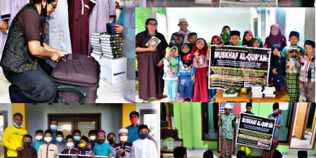 Wakaf Dan Sedekah Qur’an, 525 Muskhaf Qur’an Sudah Tersalurkan. Inilah Rincian BAMPRAM
