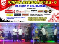 Tasyakuran HUT RI Ke-75 Warga Redjosari Ajak Berjuang Merdeka Dari Covid 19