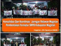 Konsolidasi Jaringan Relawan Magetan Sepakat Membentuk SRPB Kabupaten Magetan