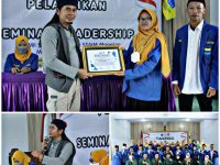 PMII Magetan Lantik Komisariat Salman Al Farisy Dan Seminar Leadership Bersama Syifa’ul anam