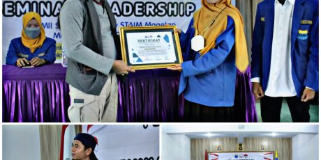 PMII Magetan Lantik Komisariat Salman Al Farisy Dan Seminar Leadership Bersama Syifa’ul anam