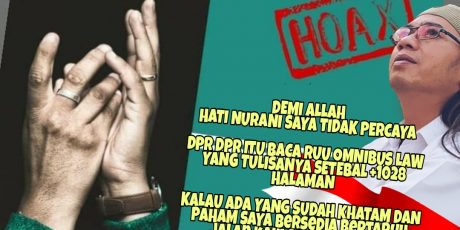 Aksi 13102020 Tolak Omnibus Law Sama Dengan Tolak Sistem Mirip Negara Komunis “Anam OI Bersatu”