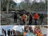 Sekretaris BPBD Jatim Kunjungi Pos Desk Relawan Erupsi Semeru SRPB Jatim