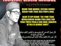 HAKIKAT ORANG YANG MANDUL MENURUT RASULULLAH SAW