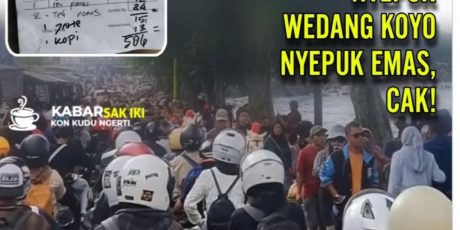 Nota Rp506 Ribu di Telaga Sarangan Viral, Wisatawan Tuai Sorotan